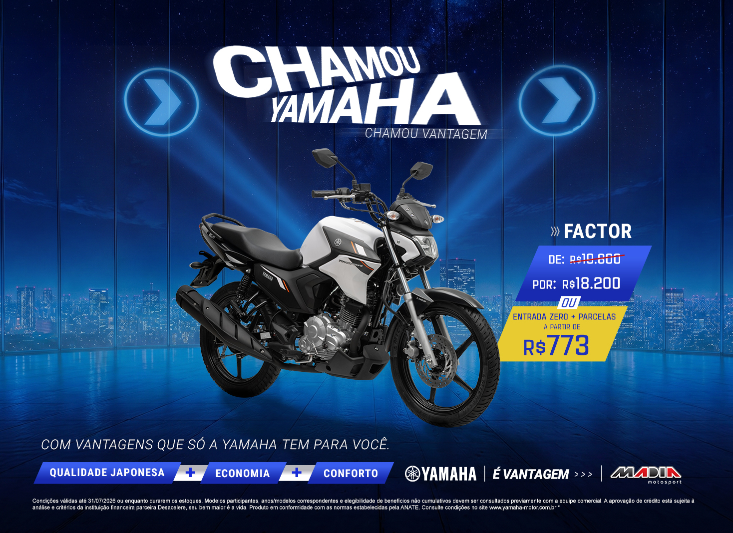Banner Yamaha